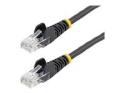 Startech 5m Black Cat5e / Cat 5 Snagless Patch Cable 5 m