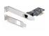 StarTech.com 1-Port 2.5G NBASE-T PCIe Network Card, Computer Network Interface Card, Intel I225-V, Single-Port Ethernet, Multi-Gigabit NIC (PR12GI-NETWORK-CARD) - Vänster vinkel
