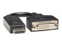 Eaton Tripp Lite Series DisplayPort to DVI-I Adapter Cable (M/F), 6 in. (15.2 cm)