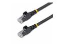 Startech 75ft CAT6 Ethernet Cable, 10 Gigabit Snagless RJ45 650MHz 100W PoE Patch Cord, CAT 6 10GbE UTP Network Cable w/Strain Relief, Black, Wiring is UL Certified/TIA