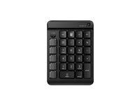 HP 435 - Tastatur - 9 programmerbare taster, laveprofil-tasterejse, udskiftelige tastehætter med mærkater