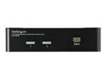 StarTech 2 Port USB HDMI KVM Switch with Audio and USB 2.0 Hub
