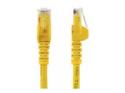Startech 1m CAT6 Ethernet Cable, 10 Gigabit Snagless RJ45 650MHz 100W PoE Patch Cord, CAT 6 10GbE UTP Network Cable w/Strain Relief, Yellow, Wiring is UL Certified/TIA