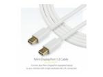 StarTech 1m 3ft White Mini DisplayPort 1.2 Cable M/M