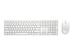 Dell Pro KM5221W - Sæt med mus og tastatur