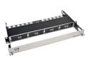 Eaton Tripp Lite Series High Density Copper Fiber Enclosure Panel 4-Cassette Capacity 1U