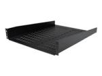 StarTech 1U Server Rack Shelf, 2U 22in Universal Fixed Vented Network Rack Shelf/Cantilever Tray for 19" AV/Data/Network Equipment Enclosure w/Cage Nuts & Screws, 50lbs Weight Cap.
