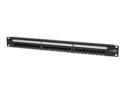 Eaton Tripp Lite Series 24-Port Cat6 Cat5 Patch Panel Rackmount 110 Punch Down RJ45 Ethernet 1URM