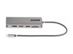 StarTech USB-C Triple-Monitor Multiport Adapter, HDMI/DP/Card Reader
