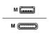 Cisco - USB-kabel - USB (hann) til USB-C (hann) - 