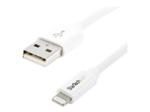StarTech 1m (3ft) White Apple 8-pin Lightning Connector to USB Cable for iPhone / iPod / iPad