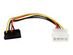 StarTech 6in 4 Pin LP4 to Right Angle SATA Power Cable Adapter