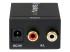 Startech SPDIF Digital Coaxial or Toslink Optical to Stereo RCA Audio Converter - Right side
