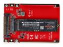 Startech M.2 to U.3 Adapter, For M.2 NVMe SSDs, PCIe M.2 Drive to 2.5inch U.3 (SFF-TA-1001) Host Adapter/Converter, TAA Compliant