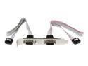 StarTech 2 Port 16in DB9 Serial Port BRacket to 10 Pin Header