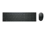 Dell Pro KM5221W - Sæt med mus og tastatur
