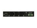 Eaton Tripp Lite series 4-Port Rugged Industrial USB 2.0 Hi-Speed Hub w 15KV ESD Immunity Metal Mountable