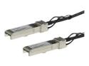 Startech MSA Uncoded Compatible 0.5m 10G SFP+ to SFP+ Direct Attach Breakout Cable Twinax, 10 GbE SFP+ Copper DAC 10 Gbps Low Power Passive Transceiver Module DAC, 10GE Breakout Cable