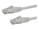 Startech 7m CAT6 Ethernet Cable, 10 Gigabit Snagless RJ45 650MHz 100W PoE Patch Cord, CAT 6 10GbE UTP Network Cable w/Strain Relief, White, Wiring is UL Certified/TIA