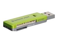 IOGEAR SD/MicroSD/MMC Card Reader/Writer GFR204SD