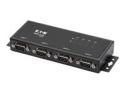 Eaton Tripp Lite Series RS-422/RS-485 USB to Serial FTDI Adapter with COM Retention (USB-B to DB9 F/M), 4 Ports