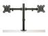 Startech Desk Mount Dual Monitor Arm, Desk Clamp / Grommet VESA Monitor Mount for up to 32 inch Displays, Ergonomic Articulating Monitor Arm, Height Adjustable/Tilt/Swivel/Rotating - Front