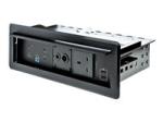 StarTech Conference Room Docking Station with Power/Charging; Table Connectivity AV Box, Universal USB-C Laptop Dock, 60W PD, 4K HDMI, USB Hub, Audio, 1x AC Outlet, 2xUSB Charge Ports