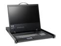 Eaton Tripp Lite series 16-Port Rack Console VGA KVM Switch w/ 19" LCD 1U TAA