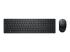Dell Pro KM5221W - Keyboard and mouse set - Top