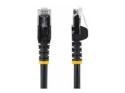 Startech 100ft CAT6 Ethernet Cable, 10 Gigabit Snagless RJ45 650MHz 100W PoE Patch Cord, CAT 6 10GbE UTP Network Cable w/Strain Relief, Black, Wiring is UL Certified/TIA
