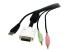 StarTech 4-in-1 USB DVI KVM Cable - Close up