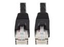 Eaton Tripp Lite Series Cat6a 10G Snagless UTP Ethernet Cable (RJ45 M/M), Black, 10 ft. (3.05 m)