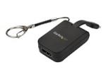 StarTech StarTech.com Compact USB C to HDMI Adapter, 4K 30Hz USB Type-C to HDMI 1.4 Video Display Converter with Keychain Ring, USB-C DP Alt Mode to HDMI Monitor Dongle, Thunderbolt 3 Compatible