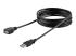 StarTech 6 ft Black USB 2.0 Extension Cable A to A - Right-angle