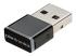 HP Poly BT600 - Bluetooth-sovitin tuotteelle kuulokkeet, kuulokkeet - Vasen kulma