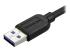 StarTech 1m 3 ft Slim Micro USB 3.0 Cable M/M - Close up