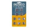 DELTACO - Batteri 10 x CR2032