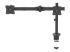 Startech Desk Mount Triple Monitor Arm, Ergonomic VESA 3 Monitor Mount up to 27", Articulating & Height Adjustable Pole Mount, Tilt/Swivel/Rotate LCD/LED Screen, Desk Clamp/Grommet - Close up