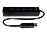 StarTech 4-Port USB 3.0 Hub with Built-in Cable