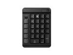 HP 430 - Tastatur - 9 programmerbare taster, laveprofil-tasterejse, udskiftelige tastehætter med mærkater