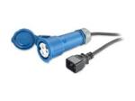 APC Power cable - IEC 60320 C20 to IEC 60309 16A (F)