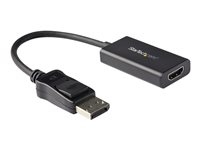 Startech DisplayPort to HDMI Adapter, 4K 60Hz HDR10 Active DisplayPort 1.4 to HDMI 2.0b Video Converter, 4K DP to HDMI Adapter Dongle for Monitor/Display/TV, Latching DP Connector