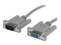 StarTech.com 3 m seriell DB9 RS232 nollmodemskabel F/M