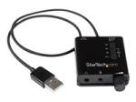 StarTech USB Sound Card w/ SPDIF Digital Audio & Stereo Mic