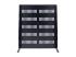 StarTech.com 1U Server Rack Shelf, 2U 22in Universal Fixed Vented Network Rack Shelf/Cantilever Tray for 19" AV/Data/Network Equipment Enclosure w/Cage Nuts & Screws, 50lbs Weight Cap. - Ovansidan
