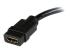 HDDVIFM8IN - Startech 8in HDMI to DVI-D Video Cable Adapter - Close up