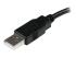 StarTech 6in USB 2.0 Extension Adapter Cable A to A - Right-angle