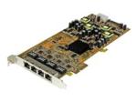 StarTech 4 Port Gigabit PoE (Power over Ethernet) Card