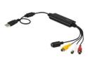 StarTech USB Video Capture Adapter Cable, S-Video/Composite to USB 2.0 SD Video Capture Device Cable, TWAIN Support, Analog to Digital Converter for Media Storage, For Windows Only