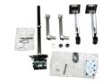 Ergotron LX - Mounting kit (dual stacking arm, tall pole)